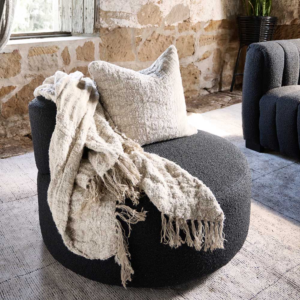 Raffine Linen Throw - Eadie Lifestyle