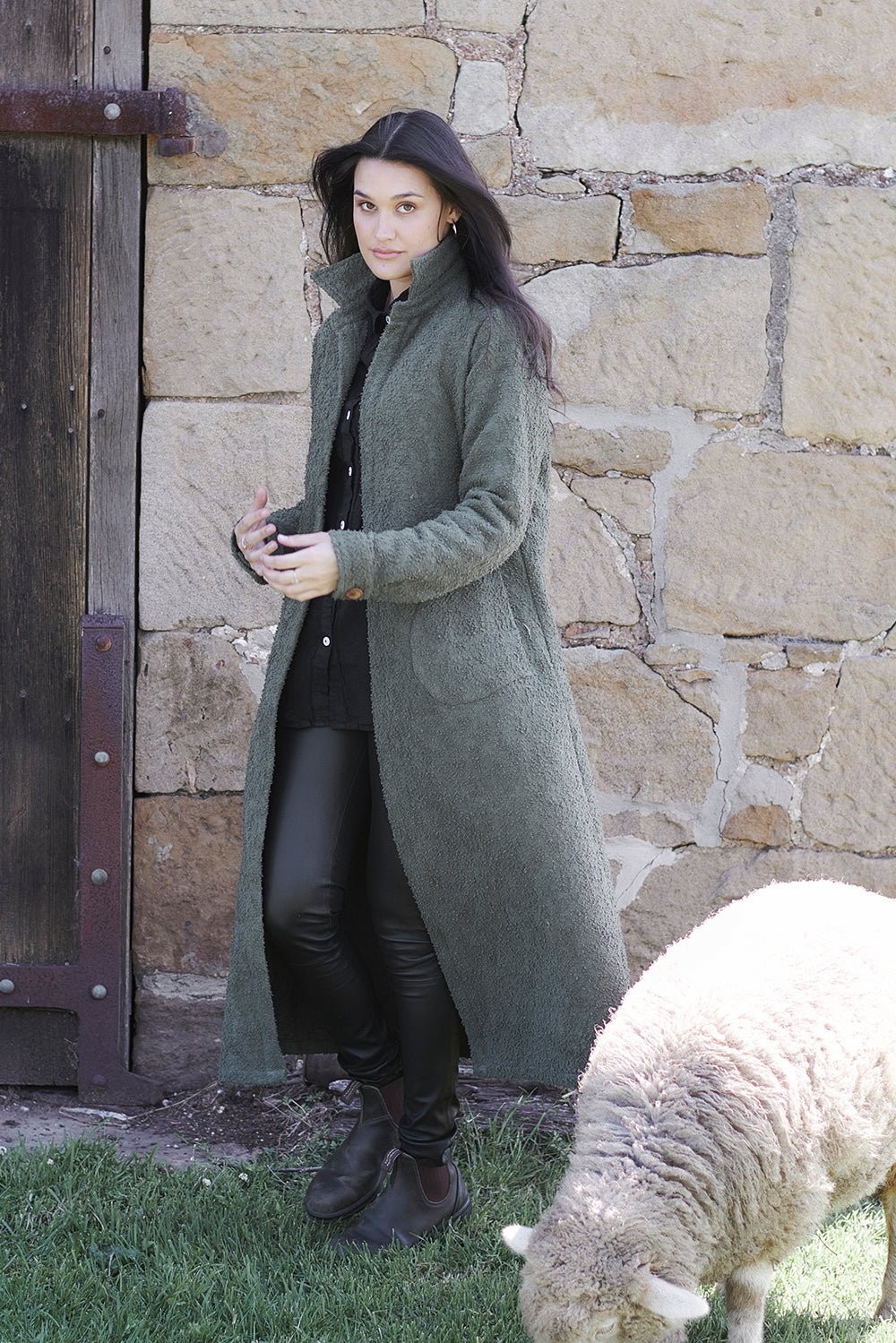 The Maestro Coat - Khaki - Eadie Lifestyle