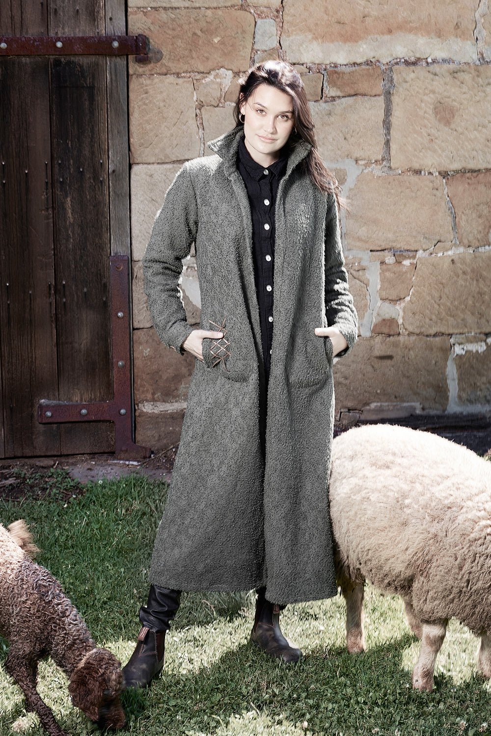 The Maestro Coat - Khaki - Eadie Lifestyle