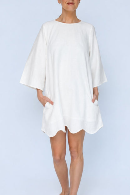 Sylvie Mini Dress - Ivory