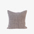 Textured gray pillow on a white background
