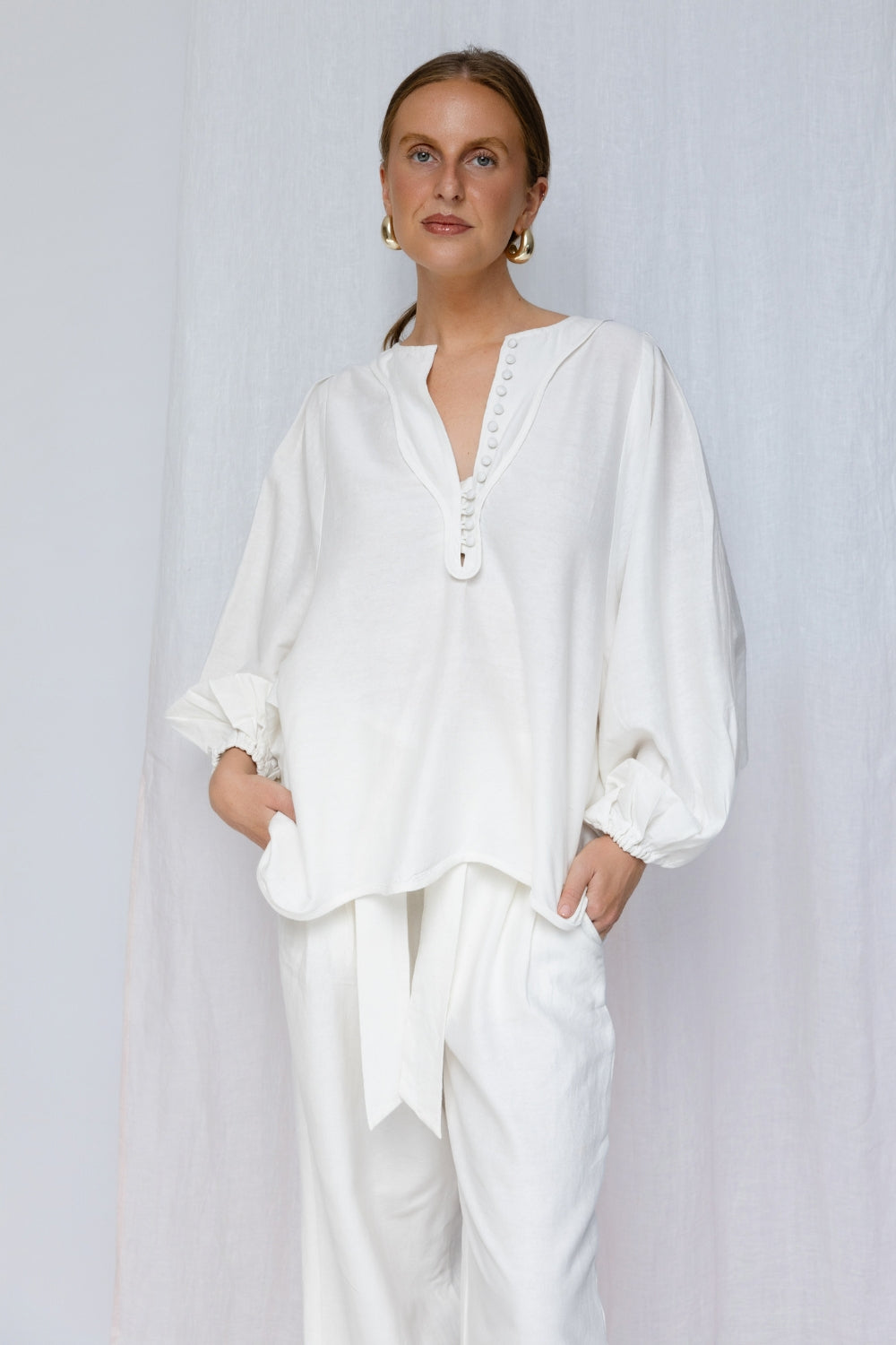 Sylvie Top - Ivory