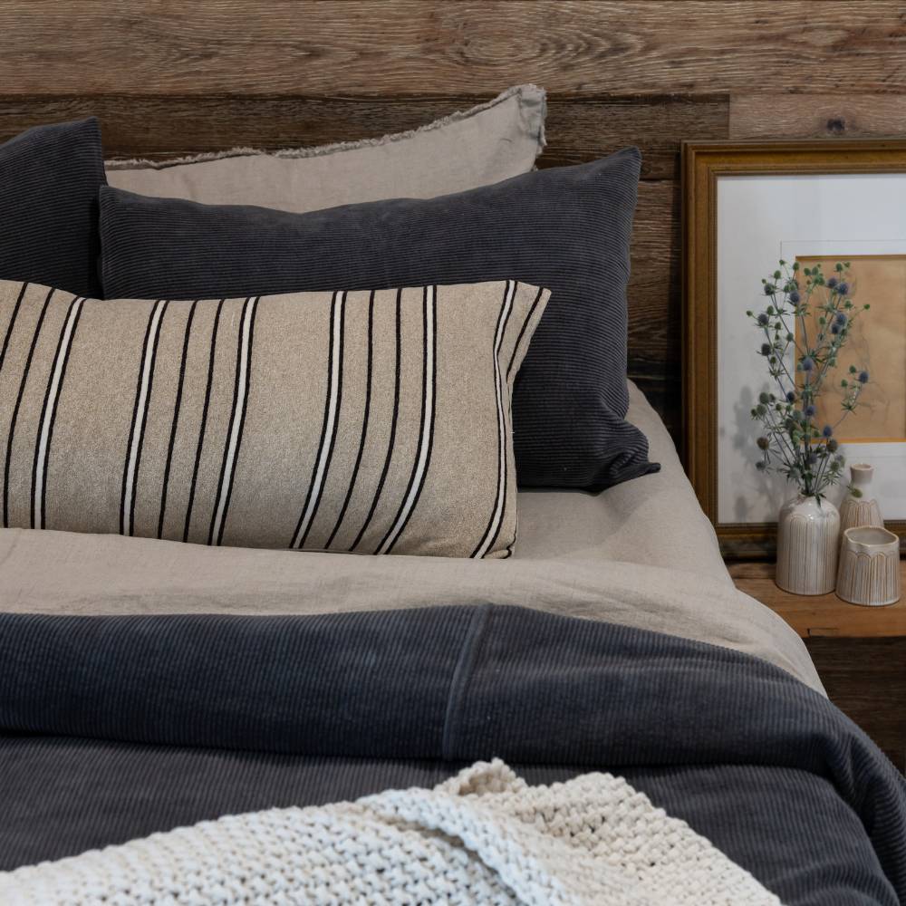 Hudson Pillowcase Set - Midnight