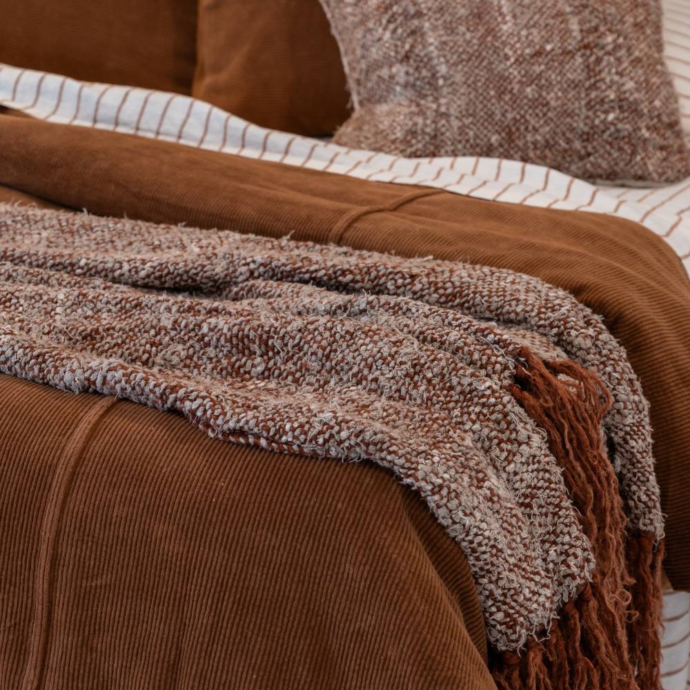 Hudson Duvet - Nutmeg