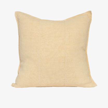 Luca Linen Cushion - Soft Butter