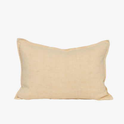 Luca Linen Cushion - Soft Butter