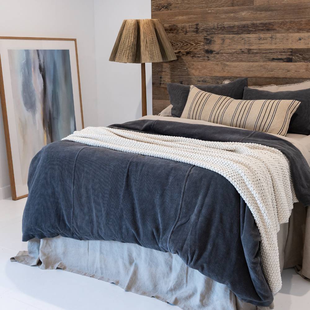 Hudson Duvet - Midnight