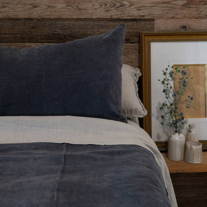 Hudson Pillowcase Set - Midnight