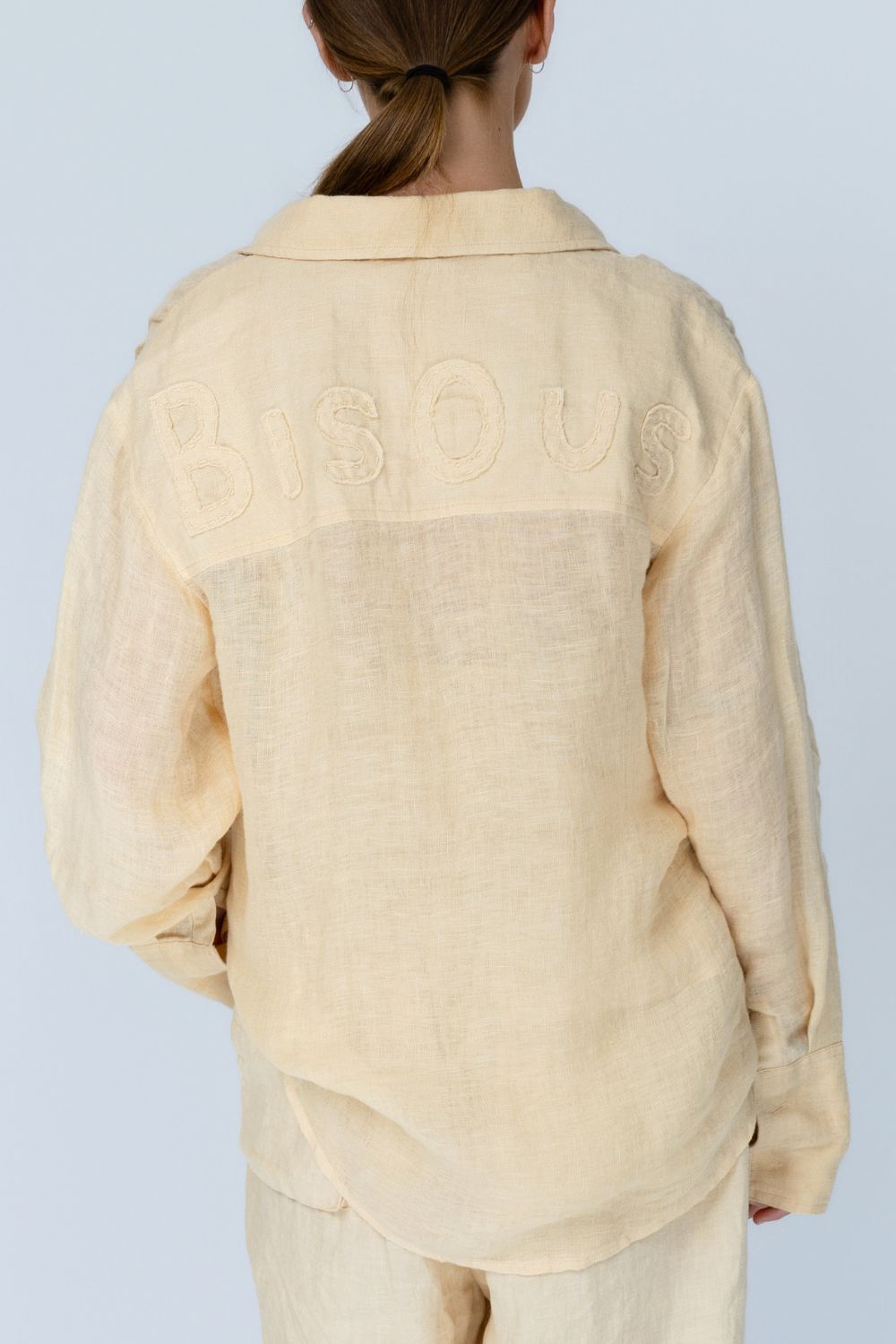 Bisous Shirt - Soft Butter