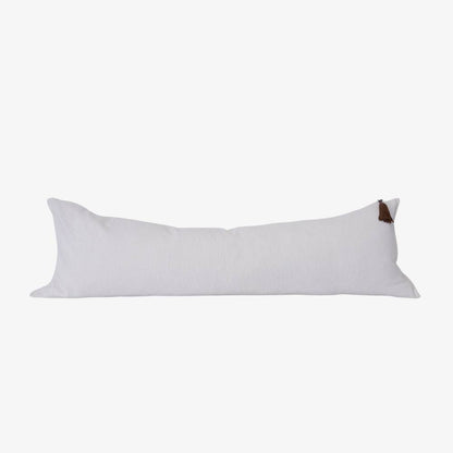 White body pillow on a white background