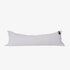 White body pillow on a white background