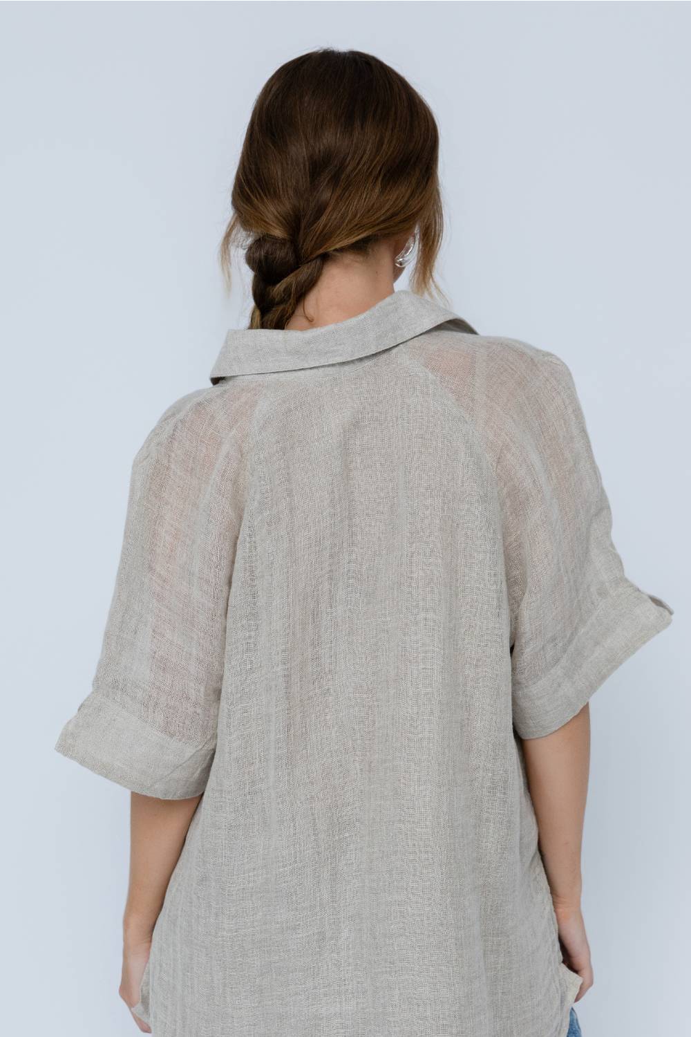 Arana Linen Shirt - Natural