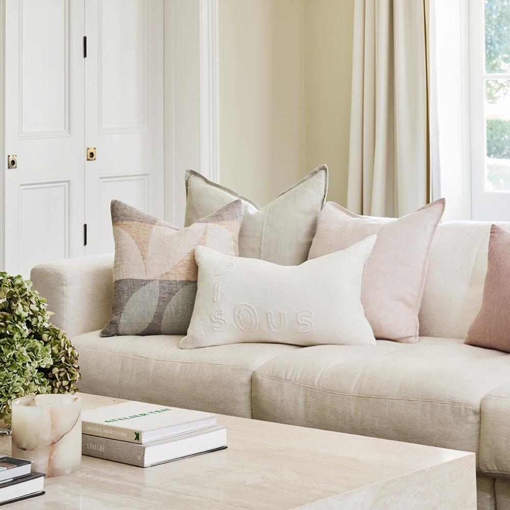 Bisous Cushion - White