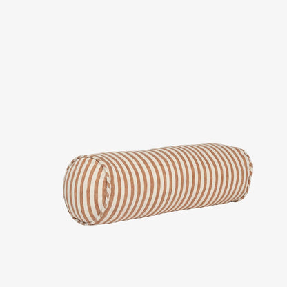 Drift Bolster - White/Nutmeg