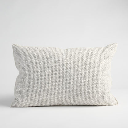 Angler Cushion - Soft Blue/Off White