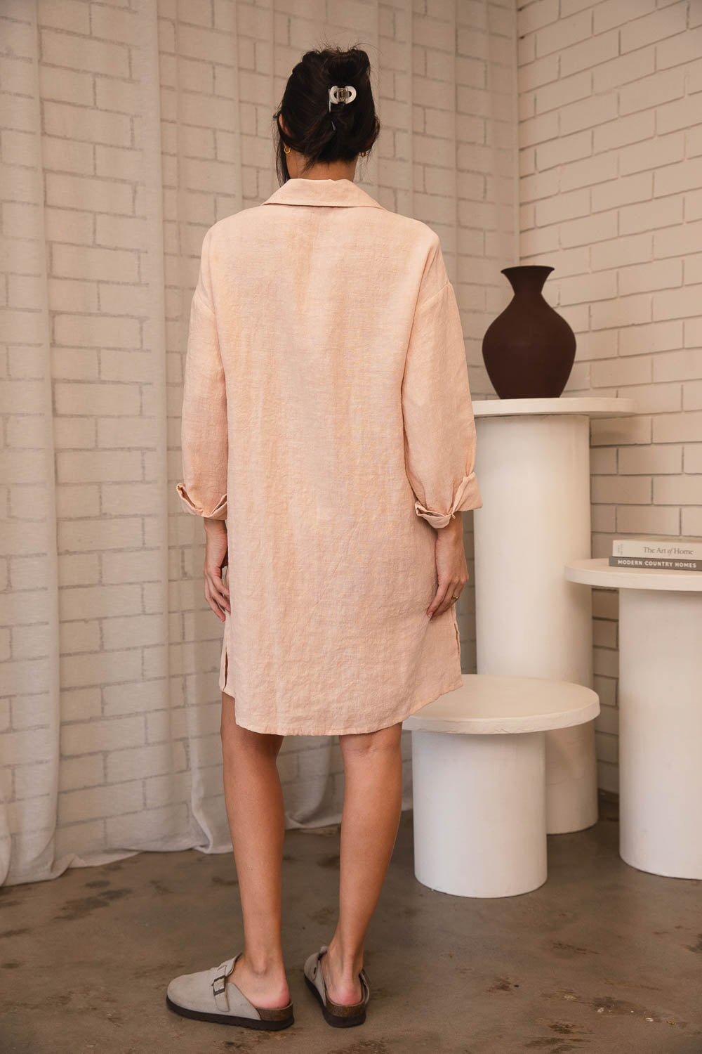 Blush shift dress 2025