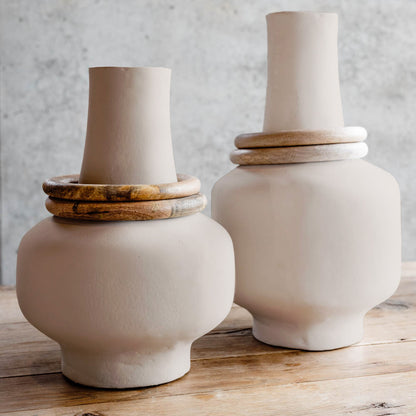 Modern Vase - Medium - Natural
