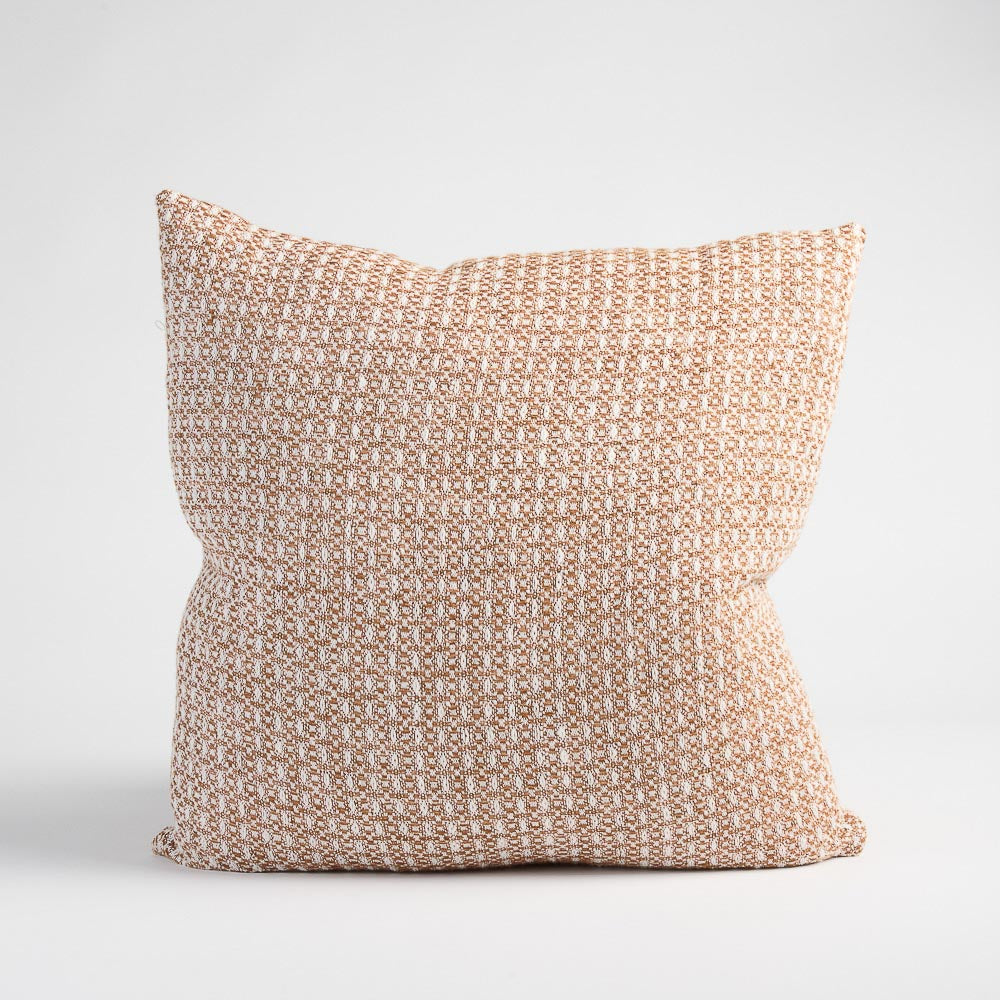 Noah Cushion - Nutmeg/Off White