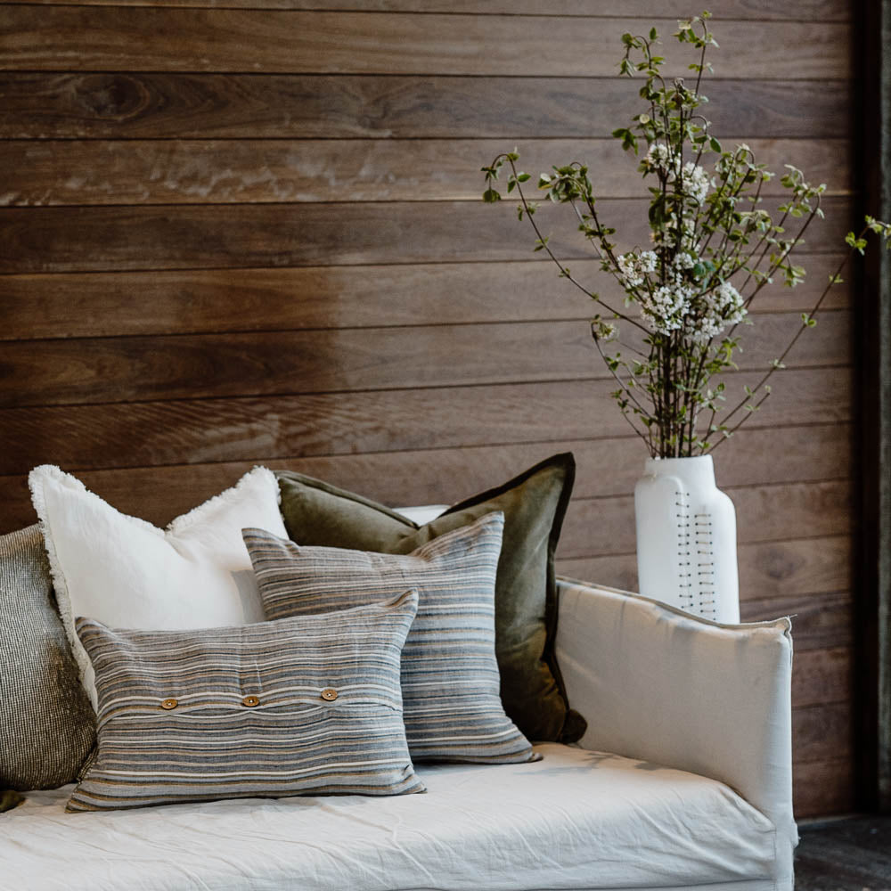 Coast Cushion - Multi Colour Stripes