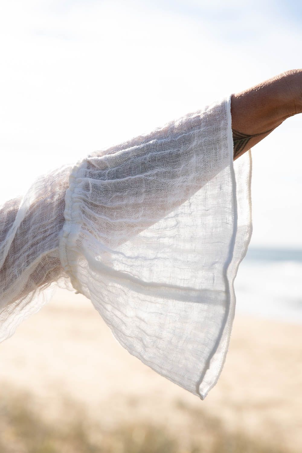 Como Linen Dress - Off White