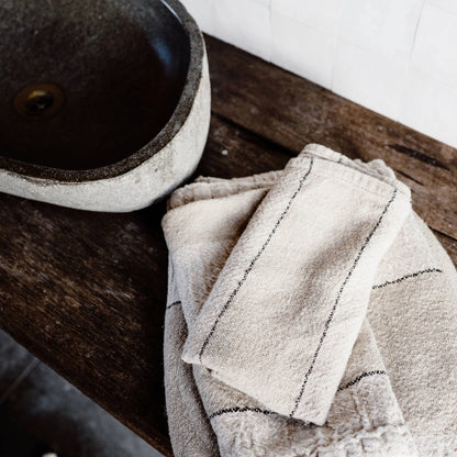 Retreat Linen Hand Towel - Set of 2