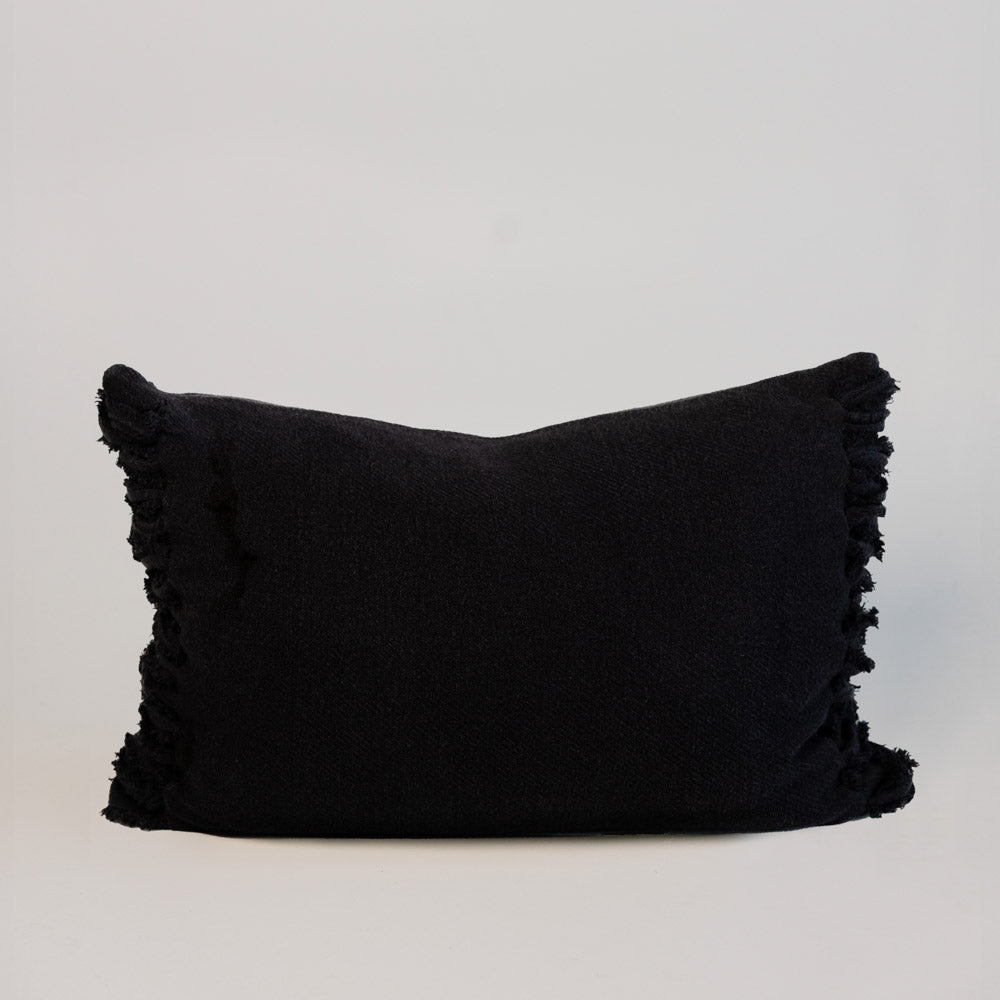 Aperitif Linen Cushion - Black