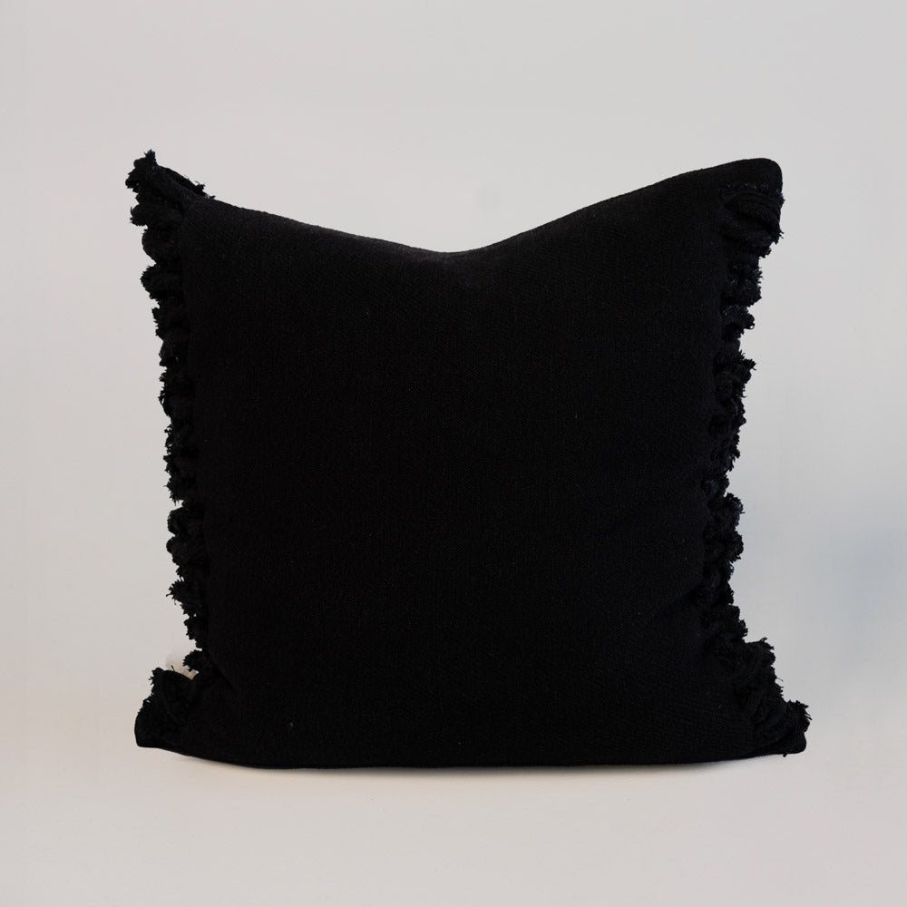 Aperitif Linen Cushion - Black