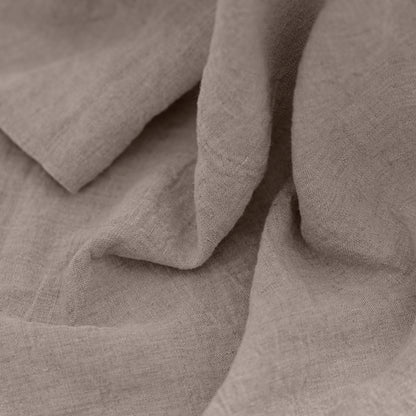Luca Linen Bed Cover - Natural