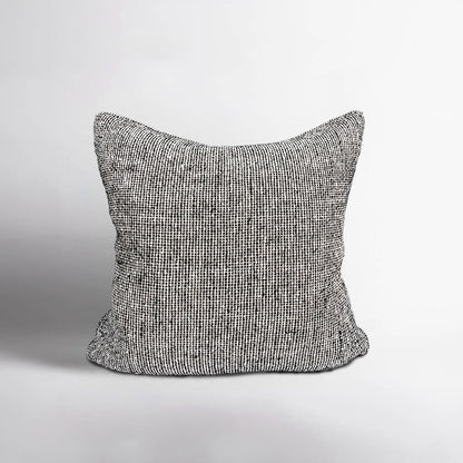Verdure Linen Cushion - Natural/Black