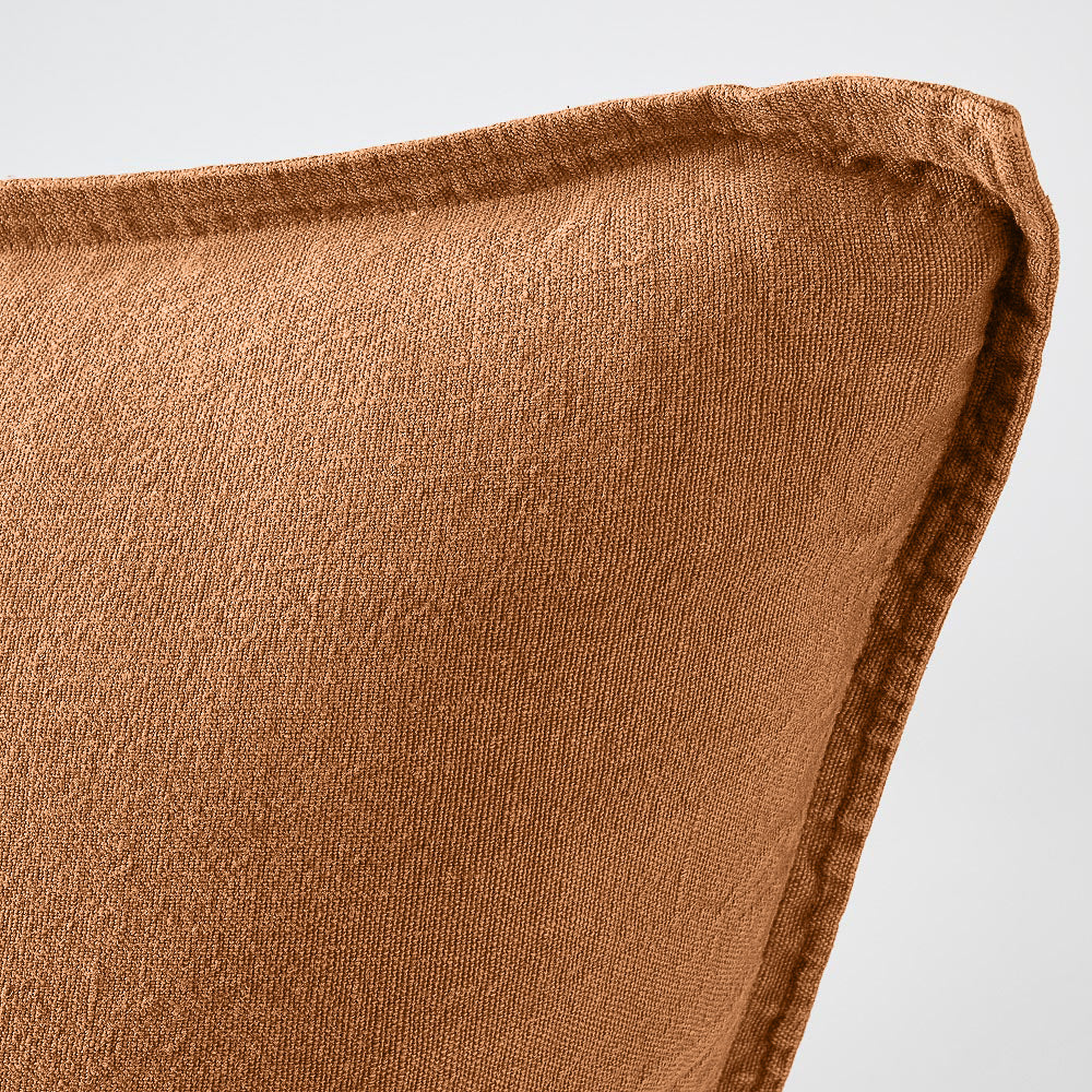 Luca® Linen Cushion - Nutmeg