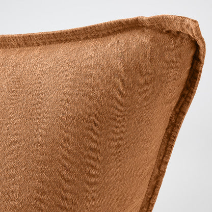 Luca® Linen Cushion - Nutmeg