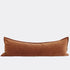 Evelyn Velvet Long Lumbar- Nutmeg - Eadie Lifestyle