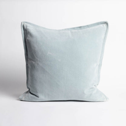 Evelyn Velvet Cushion - Sky