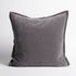 Evelyn Velvet Cushion - Slate - Eadie Lifestyle