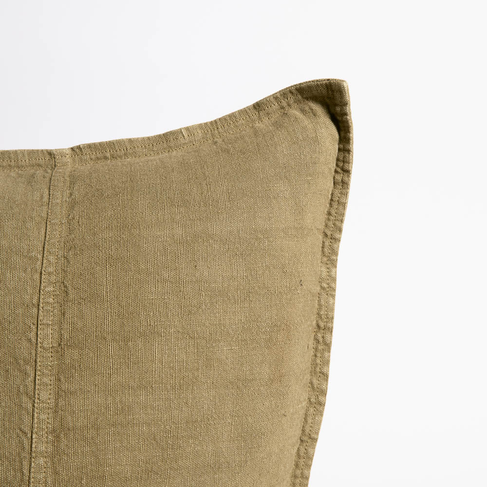 Luca® Linen Long Lumbar - Olive