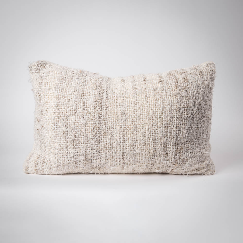 Wabi Cushion - 100% Recycled Linen, Ivory