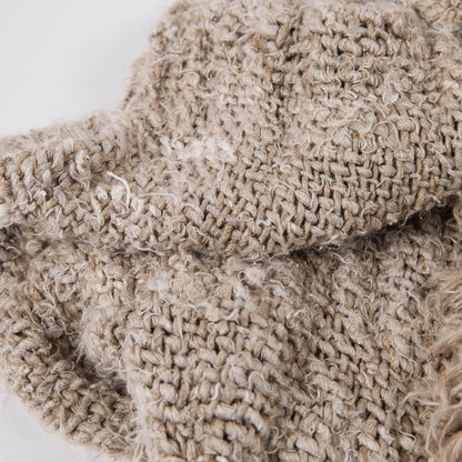 Wabi Throw - 100% Recycled Linen, Natural