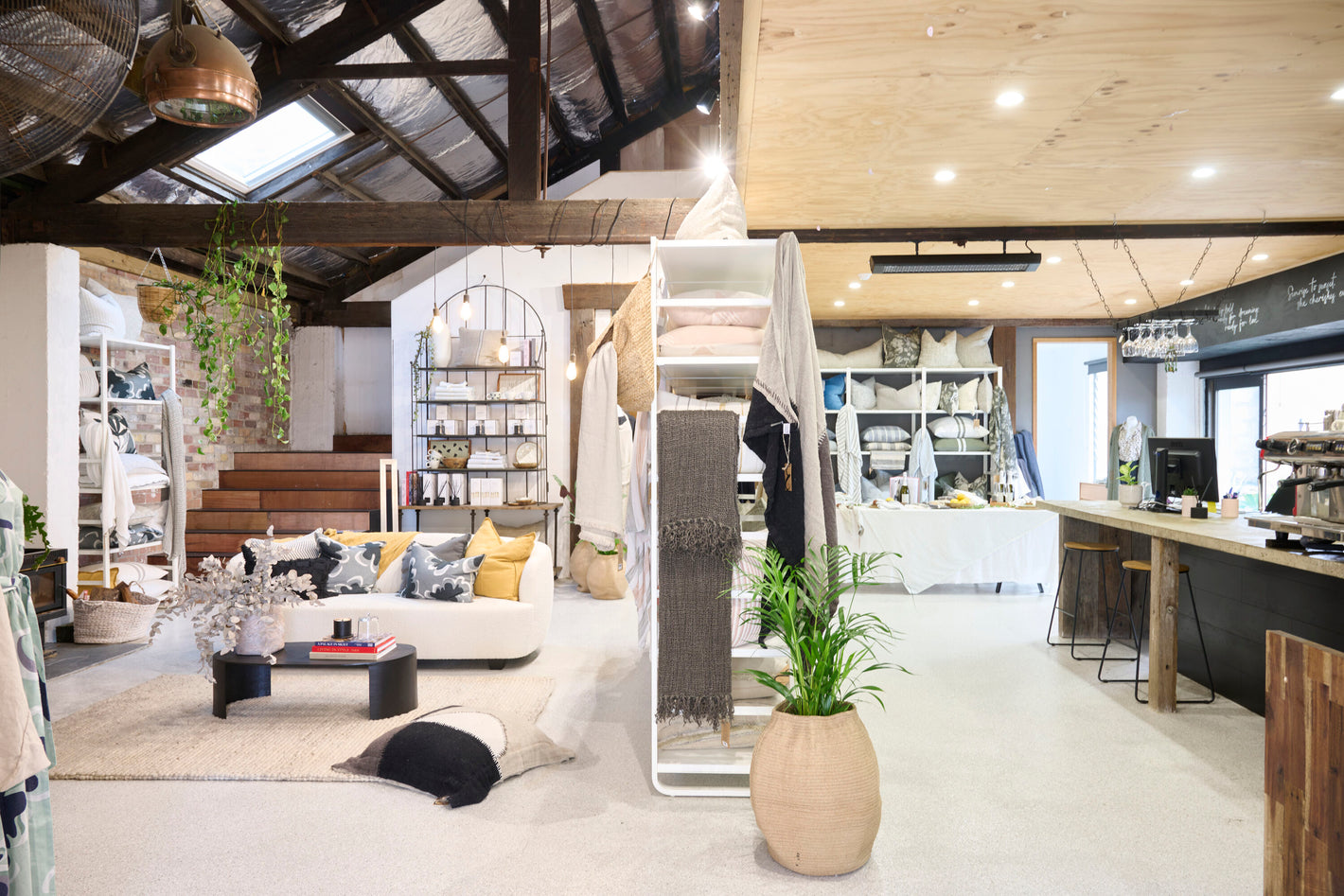 Newcastle showroom display as you walk into 28 greenway street wickham