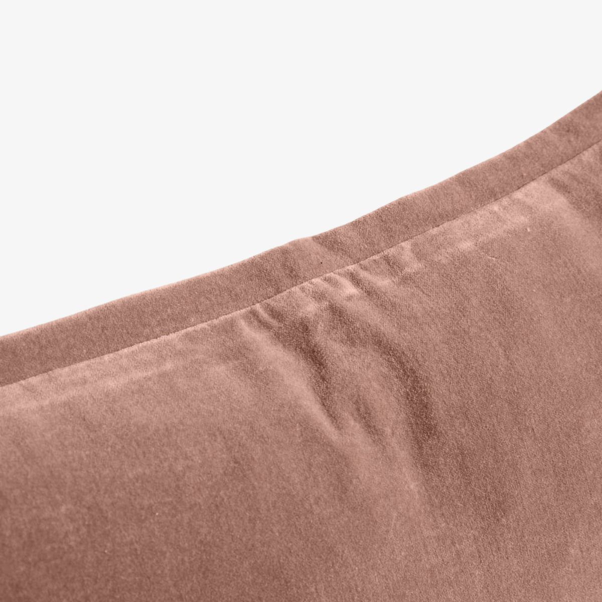 Evelyn Velvet Cushion - Clay