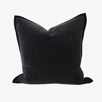 Evelyn Velvet Cushion - Midnight