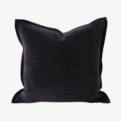 Evelyn Velvet Cushion - Midnight