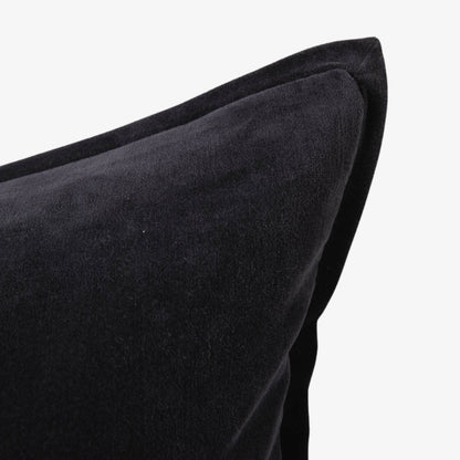 Evelyn Velvet Cushion - Midnight