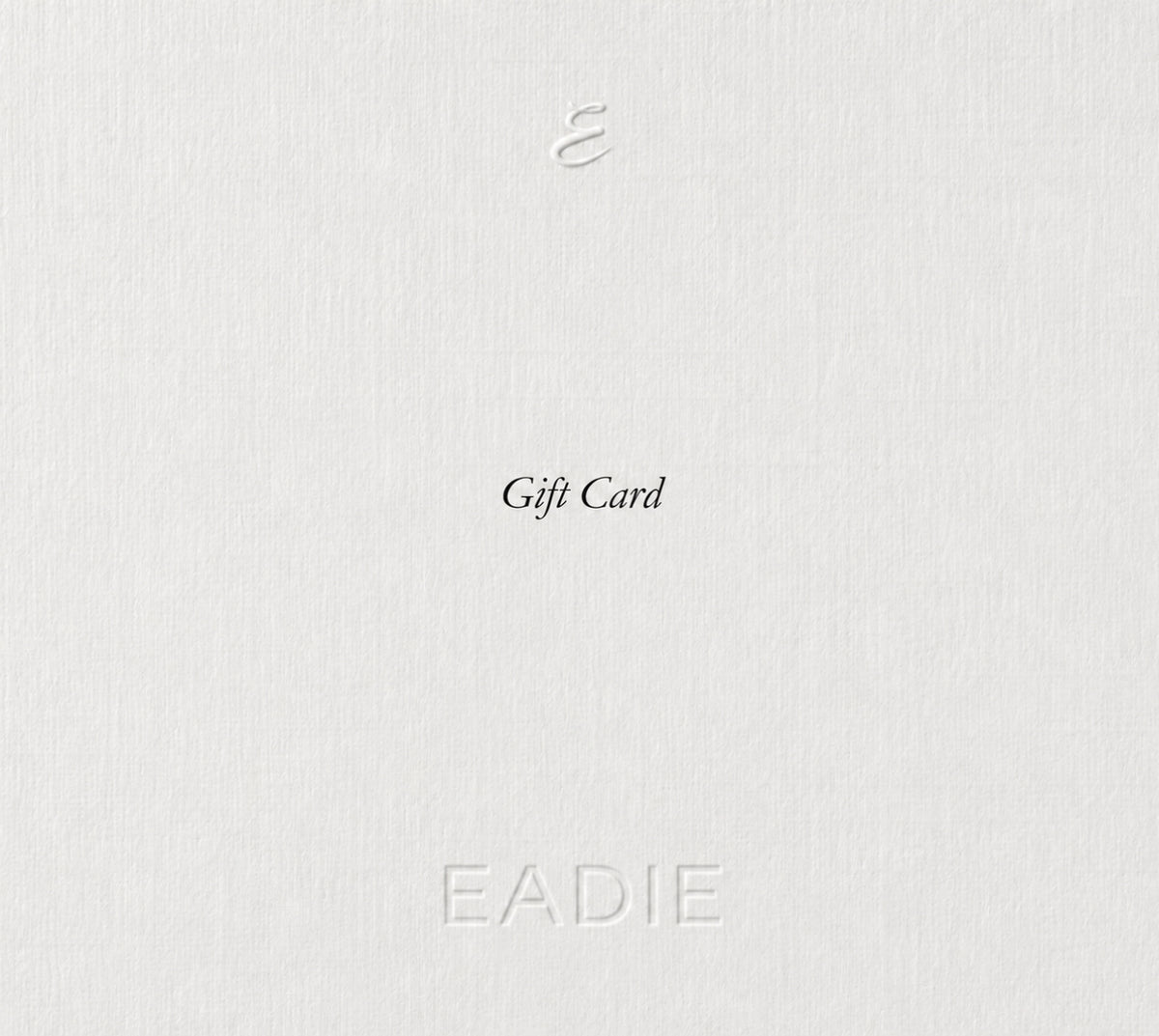 E-Gift Card