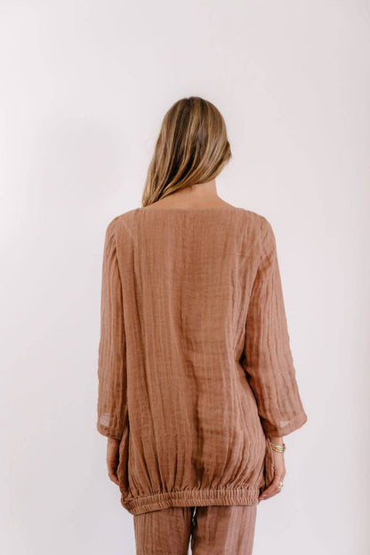 Leni Top - Clay