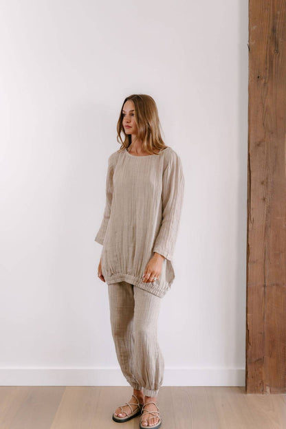 Leni Pants - Natural