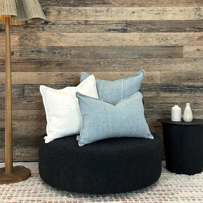 Luca® Linen Cushion - Storm Blue