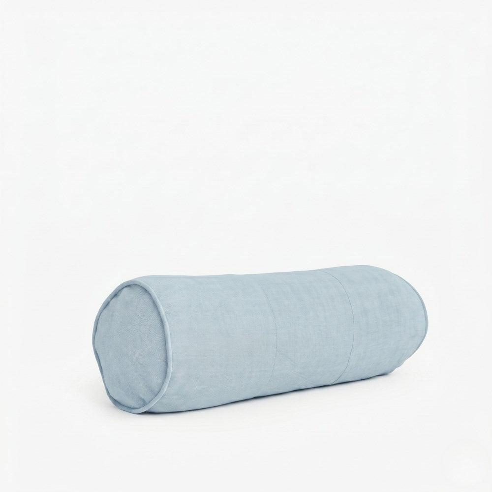 Luca Linen Bolster - Sky