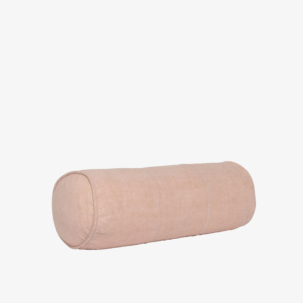 Luca Linen Bolster - Soft Musk
