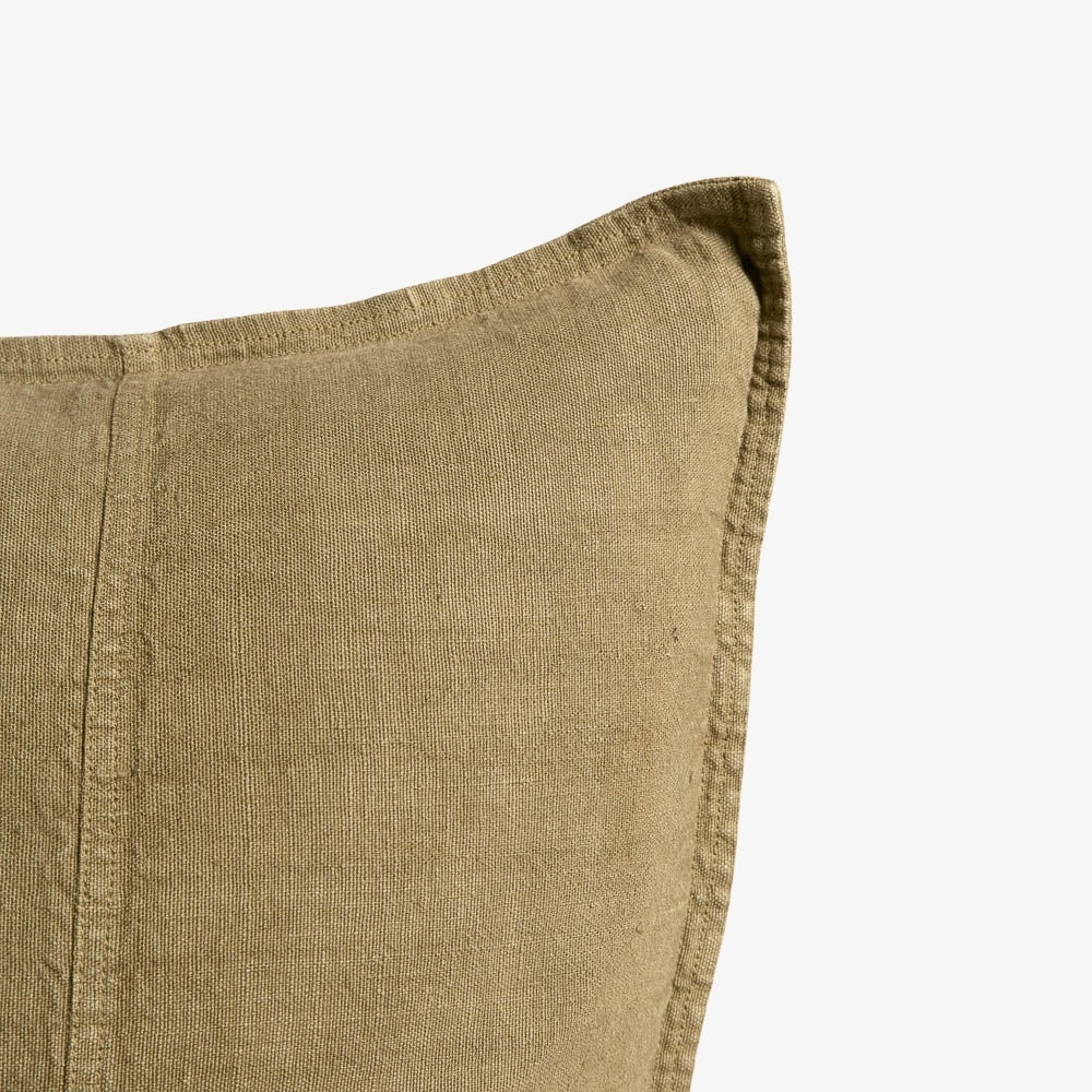 Luca® Linen Cushion - Olive