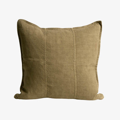 Luca® Linen Cushion - Olive